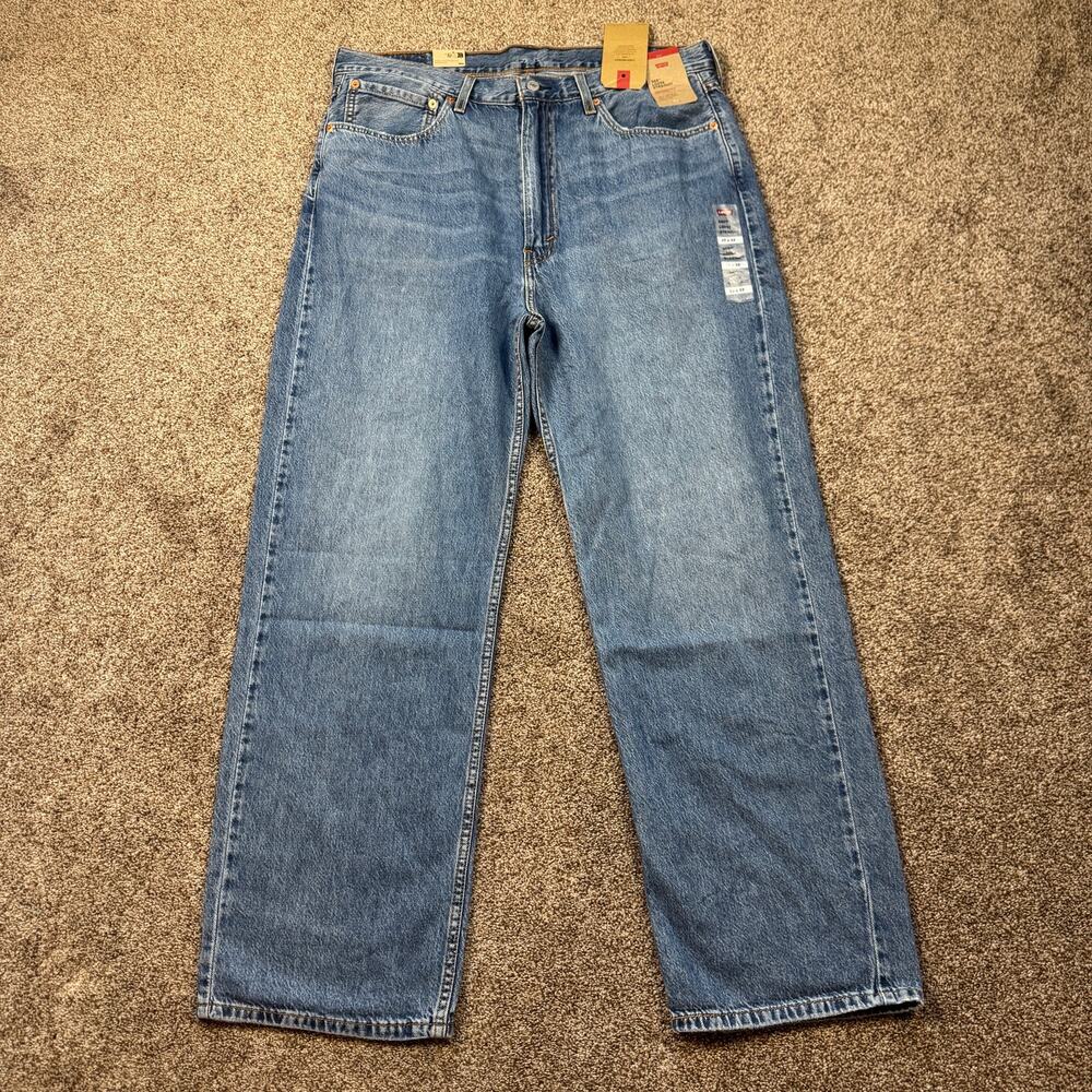 Levi's 565 Loose Straight Men's Jeans 36x32 Blue Retro Y2K Relaxed NWT